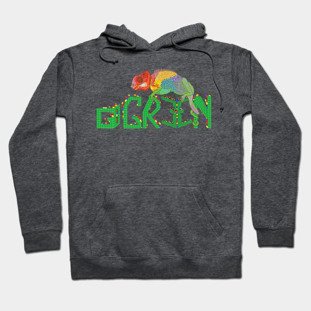 Go Green Hoodie by MisconceivedFantasy